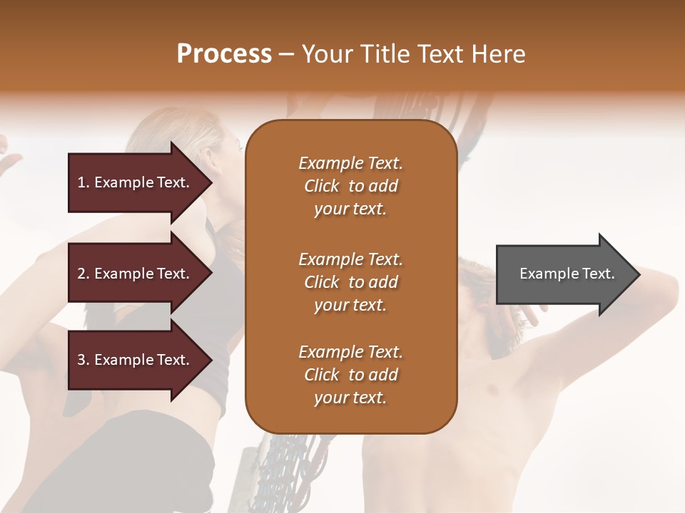 Players Trying To Block A Dangerous Attack In A Beach Volleyball Game PowerPoint Template