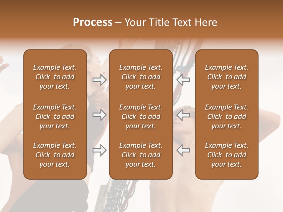 Players Trying To Block A Dangerous Attack In A Beach Volleyball Game PowerPoint Template