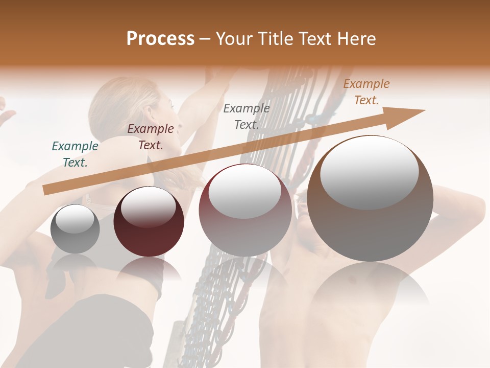 Players Trying To Block A Dangerous Attack In A Beach Volleyball Game PowerPoint Template