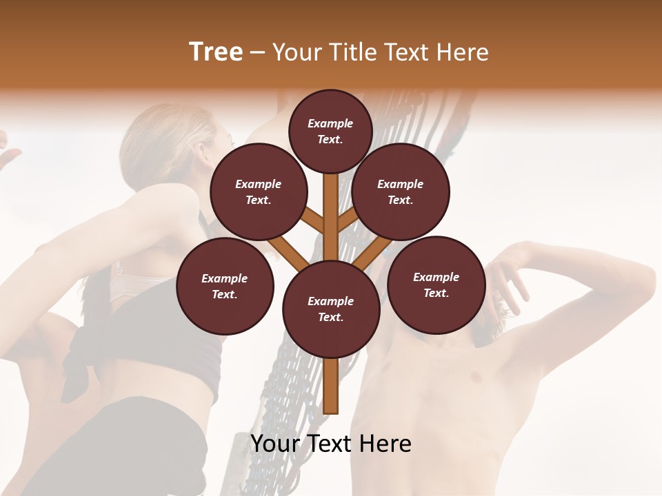 Players Trying To Block A Dangerous Attack In A Beach Volleyball Game PowerPoint Template