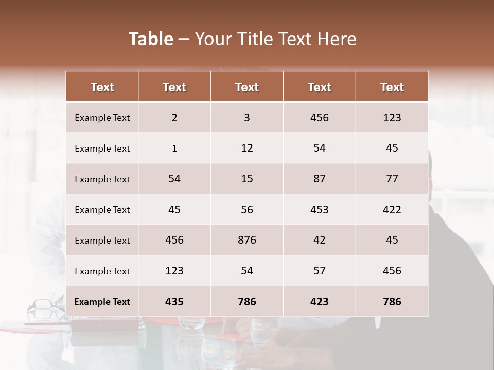 International Business Team Smiling At The Camera In Office PowerPoint Template