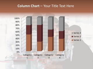 International Business Team Smiling At The Camera In Office PowerPoint Template