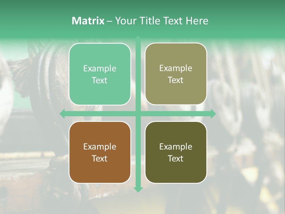 Ships Rope PowerPoint Template