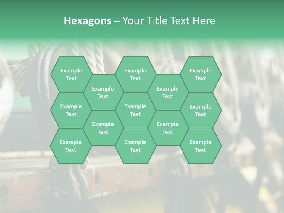 Ships Rope PowerPoint Template