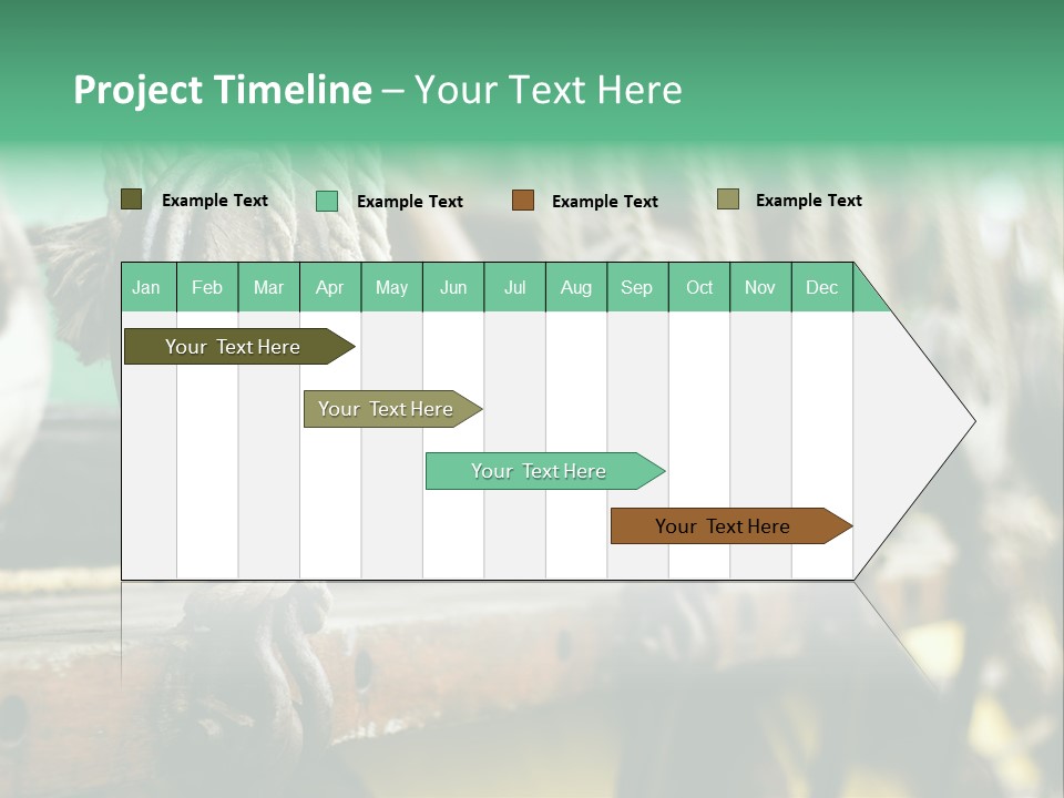 Ships Rope PowerPoint Template