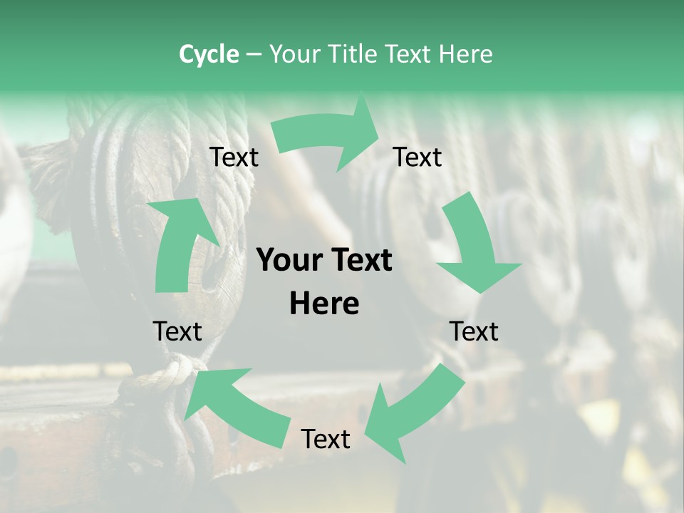 Ships Rope PowerPoint Template