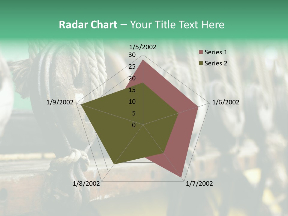 Ships Rope PowerPoint Template