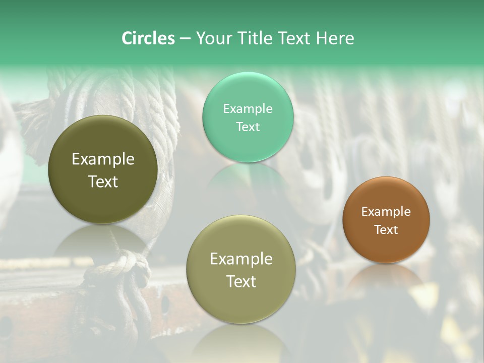 Ships Rope PowerPoint Template