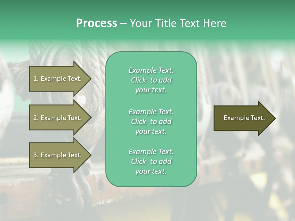 Ships Rope PowerPoint Template
