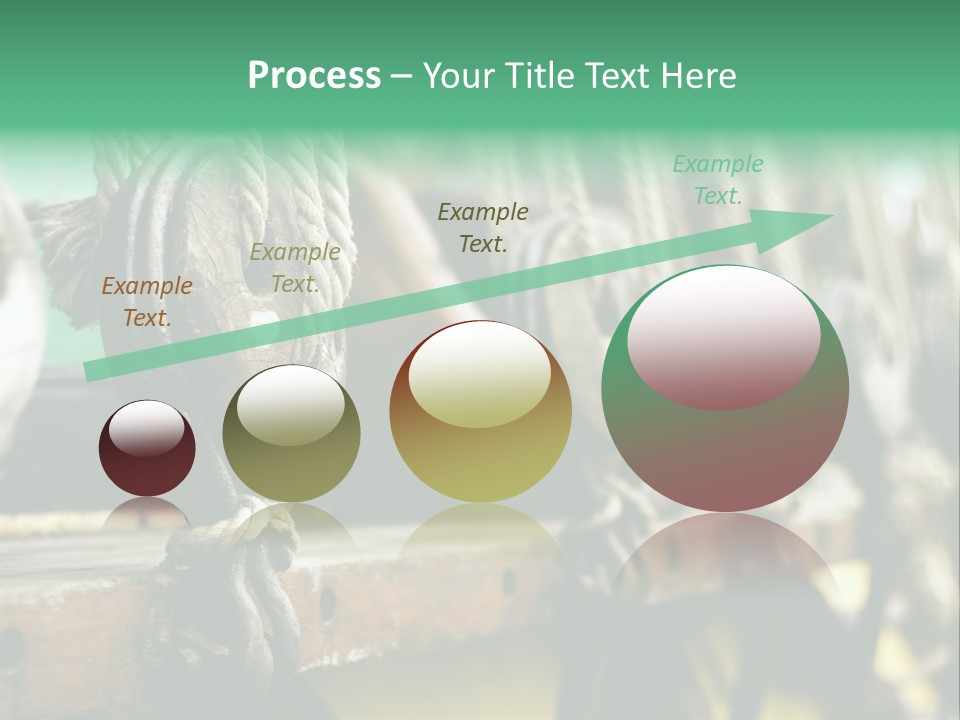 Ships Rope PowerPoint Template