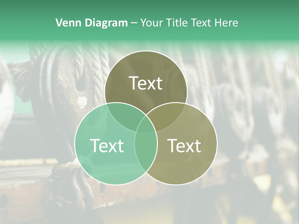 Ships Rope PowerPoint Template