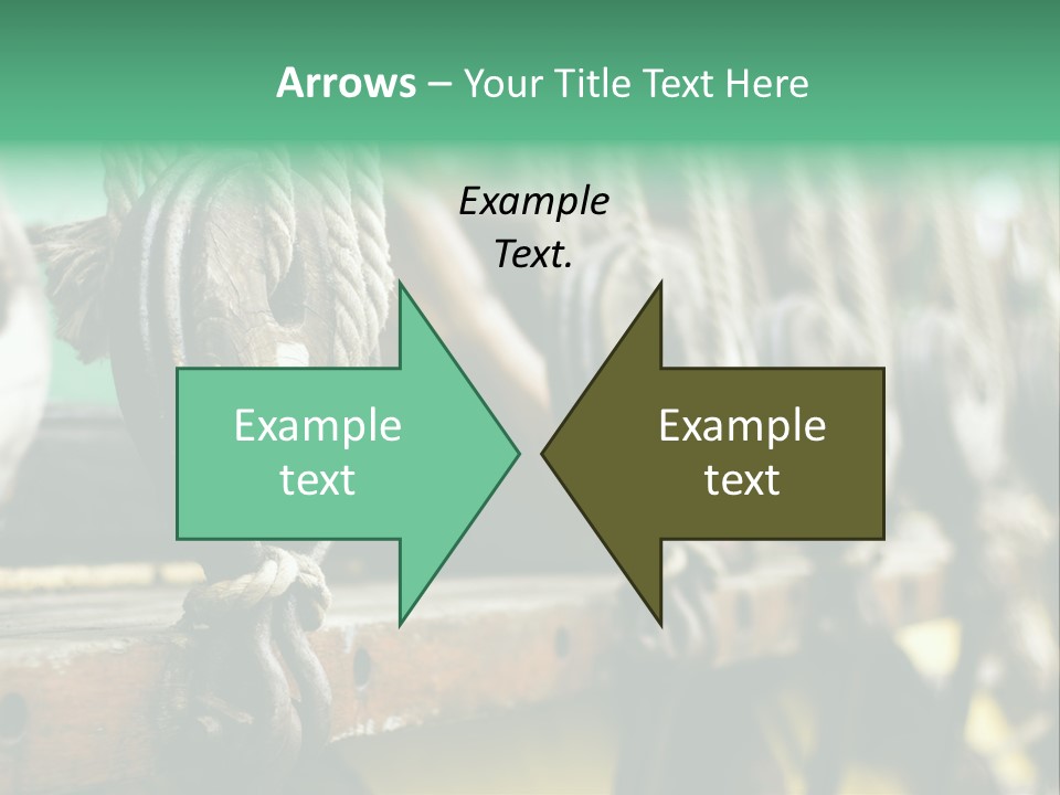 Ships Rope PowerPoint Template