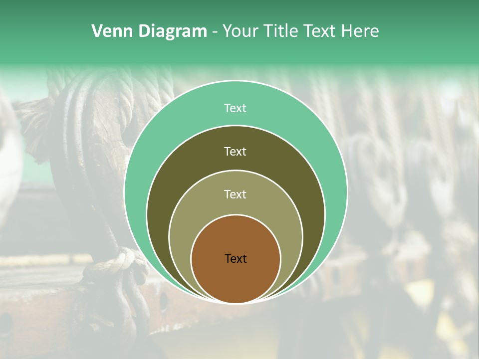 Ships Rope PowerPoint Template