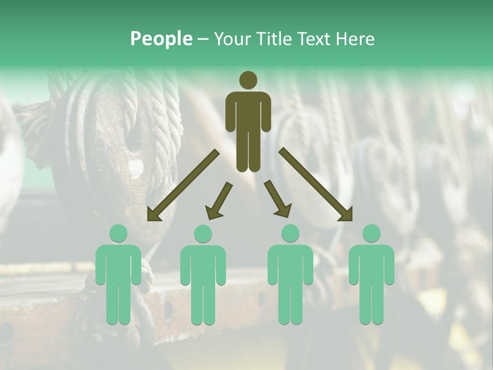 Ships Rope PowerPoint Template