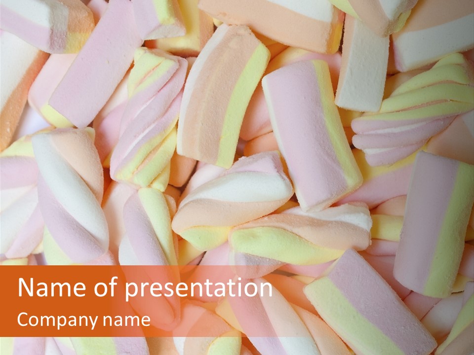 Marshmallows PowerPoint Template