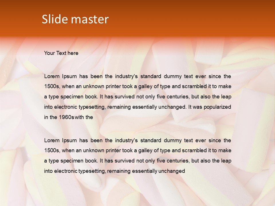 Marshmallows PowerPoint Template