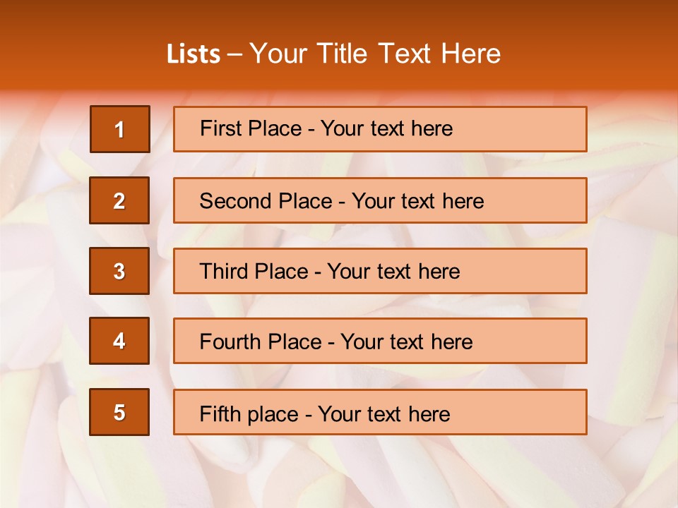 Marshmallows PowerPoint Template