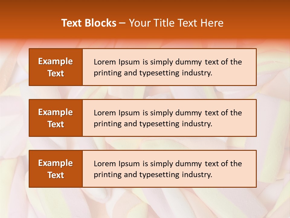 Marshmallows PowerPoint Template
