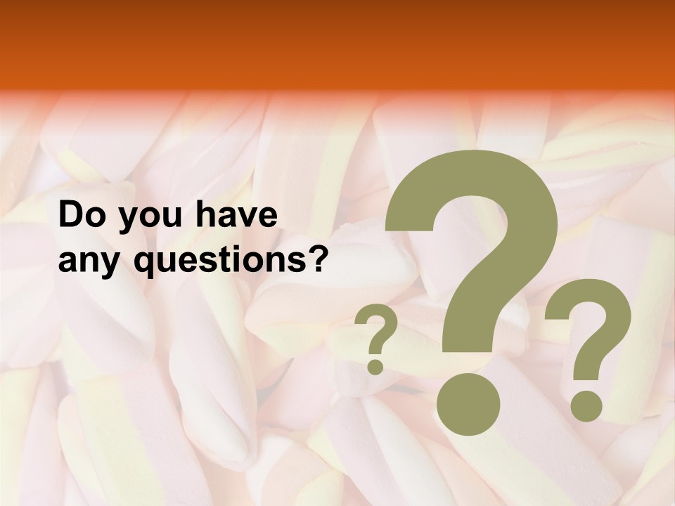 Marshmallows PowerPoint Template