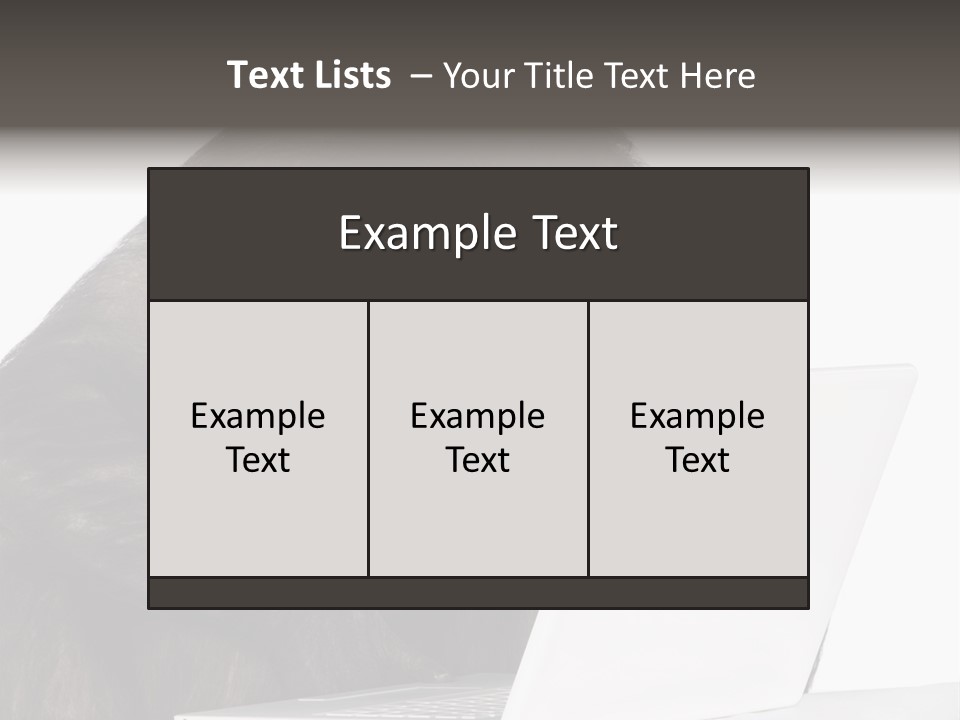 Monkey (Mixed-Breed Between Chimpanzee And Bonobo)V Playing With A Laptop In Front Of A White Background PowerPoint Template