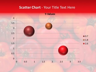 Red And Yellow Heirloom Tomatoes PowerPoint Template