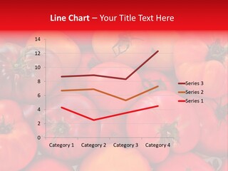 Red And Yellow Heirloom Tomatoes PowerPoint Template