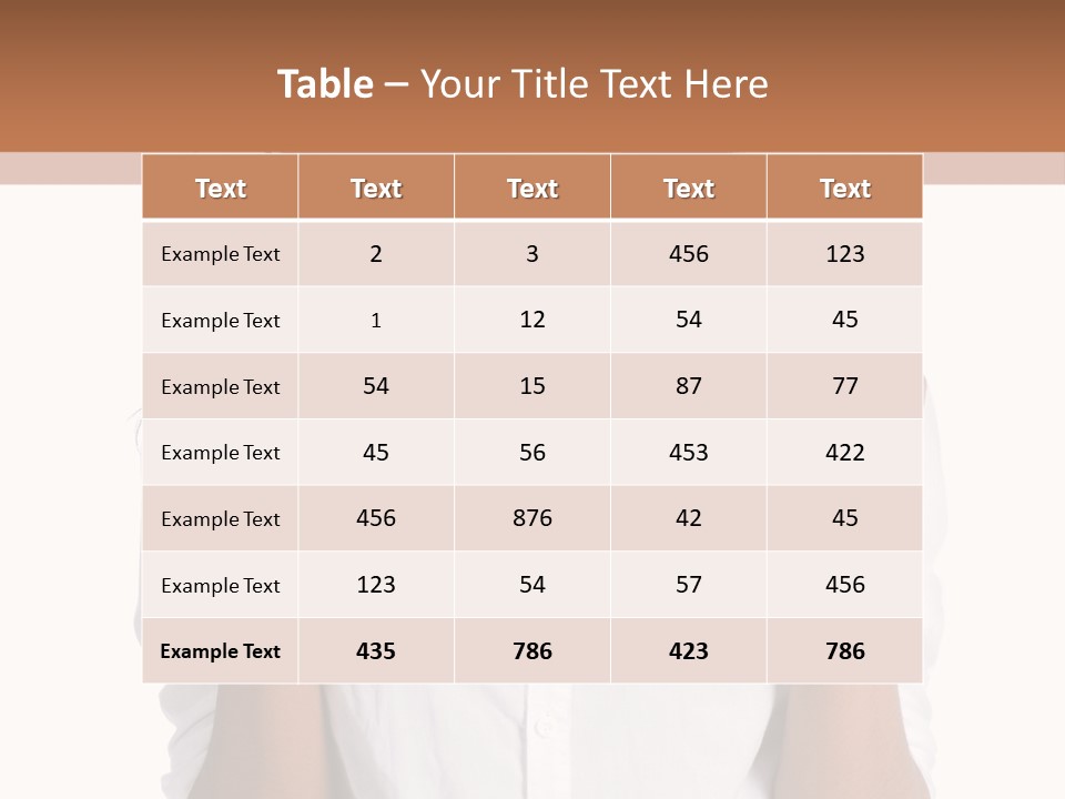 African American Businesswoman Smiling Showing Fingers Crossed PowerPoint Template