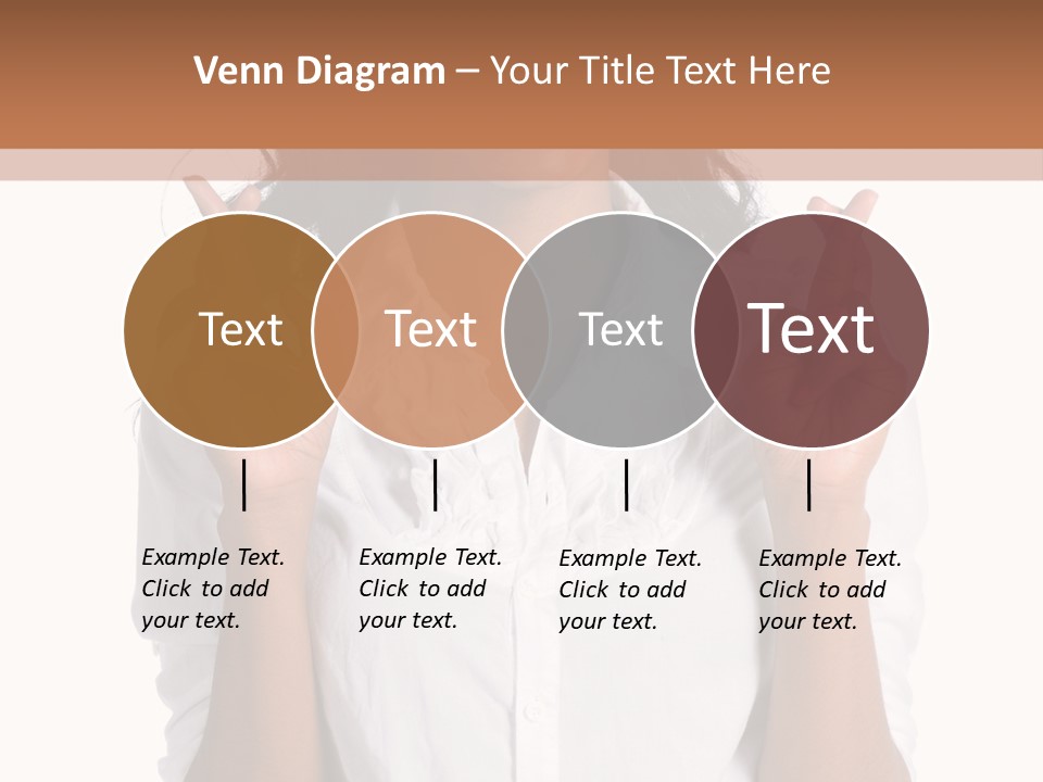 African American Businesswoman Smiling Showing Fingers Crossed PowerPoint Template