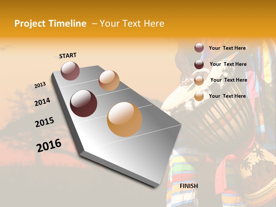 Africa Sound PowerPoint Template