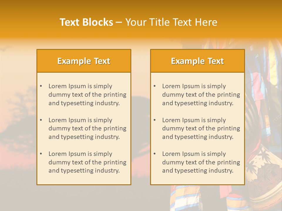 Africa Sound PowerPoint Template