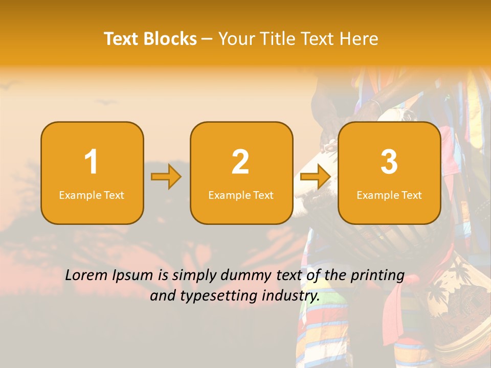 Africa Sound PowerPoint Template