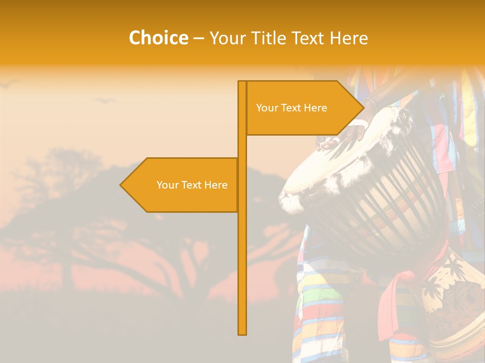 Africa Sound PowerPoint Template