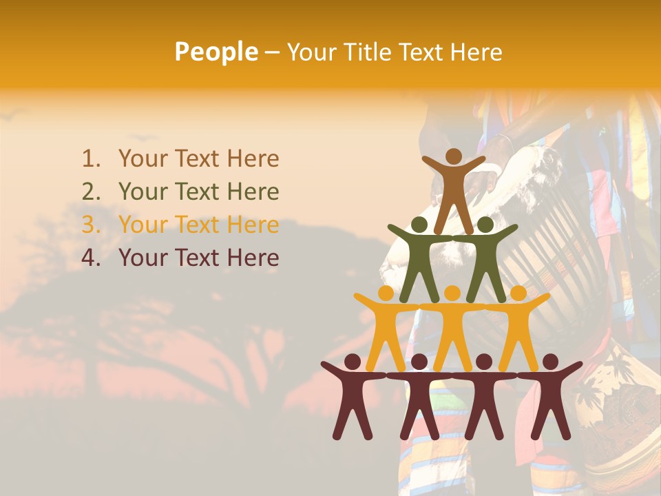 Africa Sound PowerPoint Template