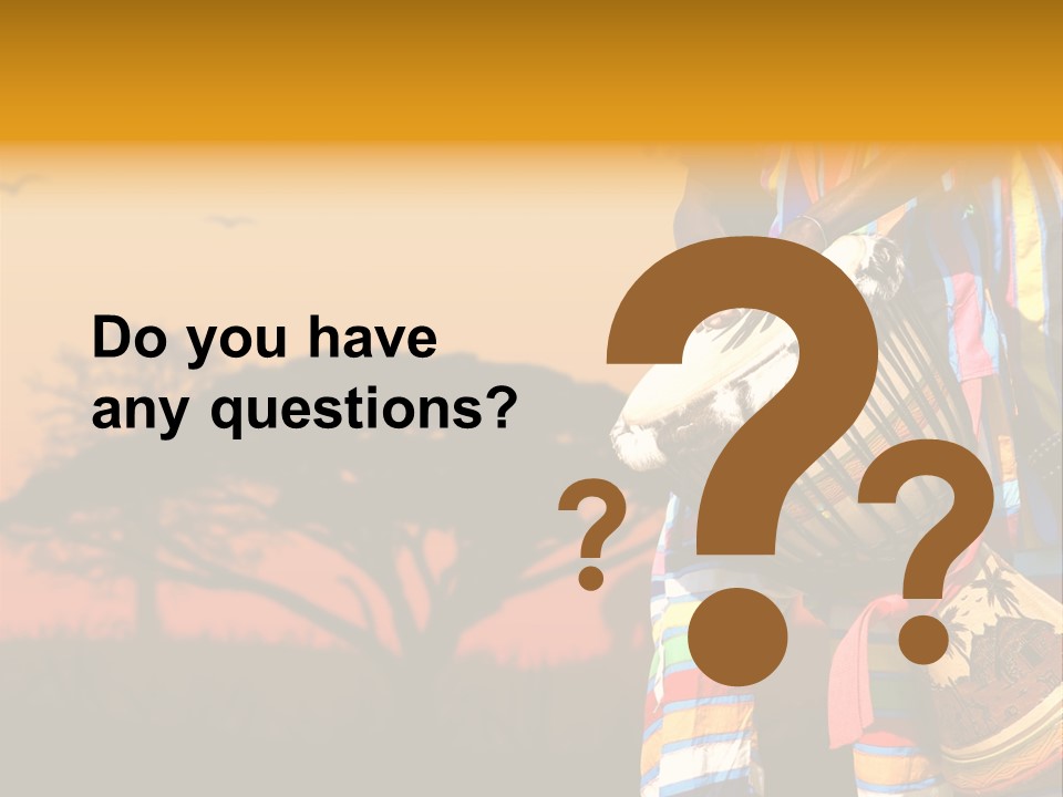 Africa Sound PowerPoint Template