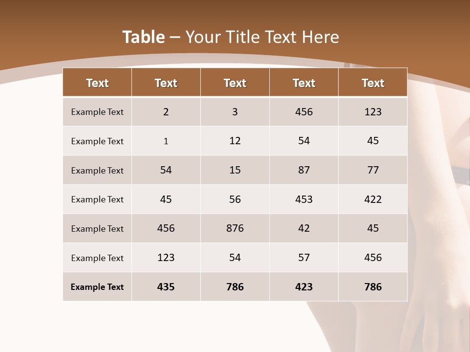 Woman PowerPoint Template