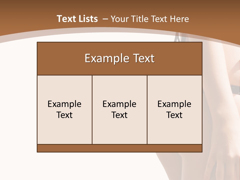 Woman PowerPoint Template