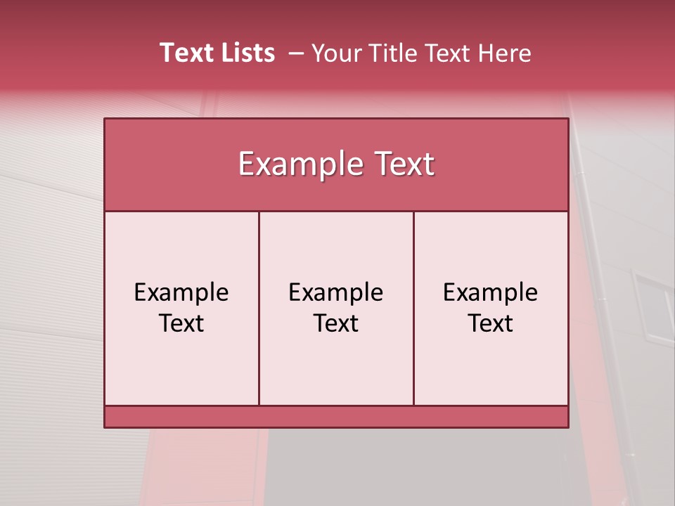 Open Door Of The Modern Industrial Storage Warehouse PowerPoint Template