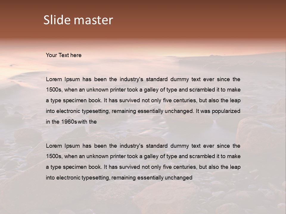 Sunset PowerPoint Template