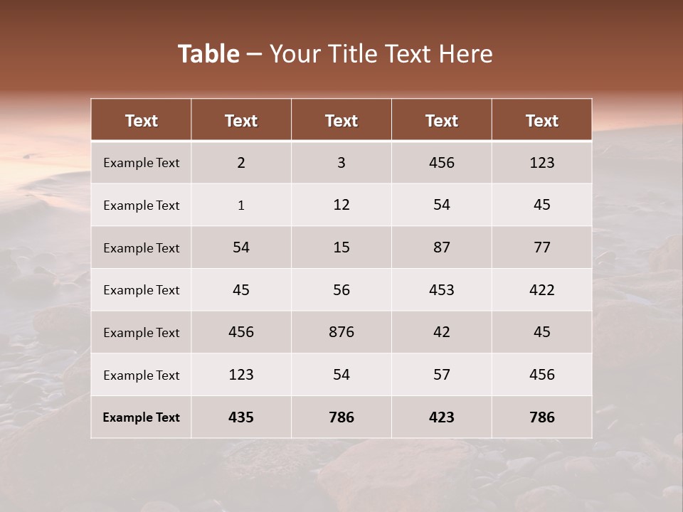 Sunset PowerPoint Template
