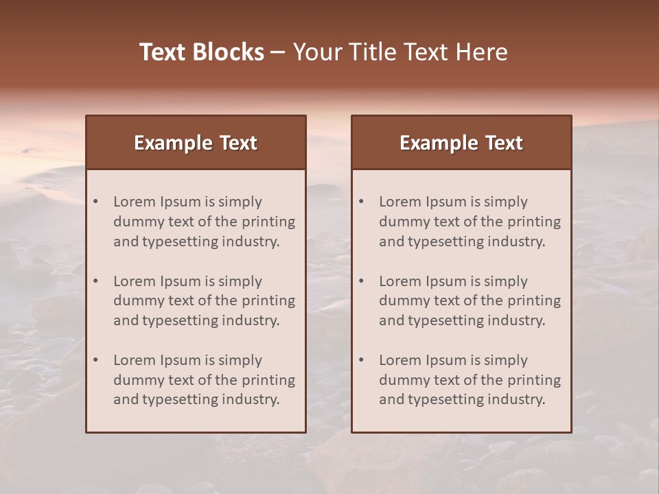 Sunset PowerPoint Template