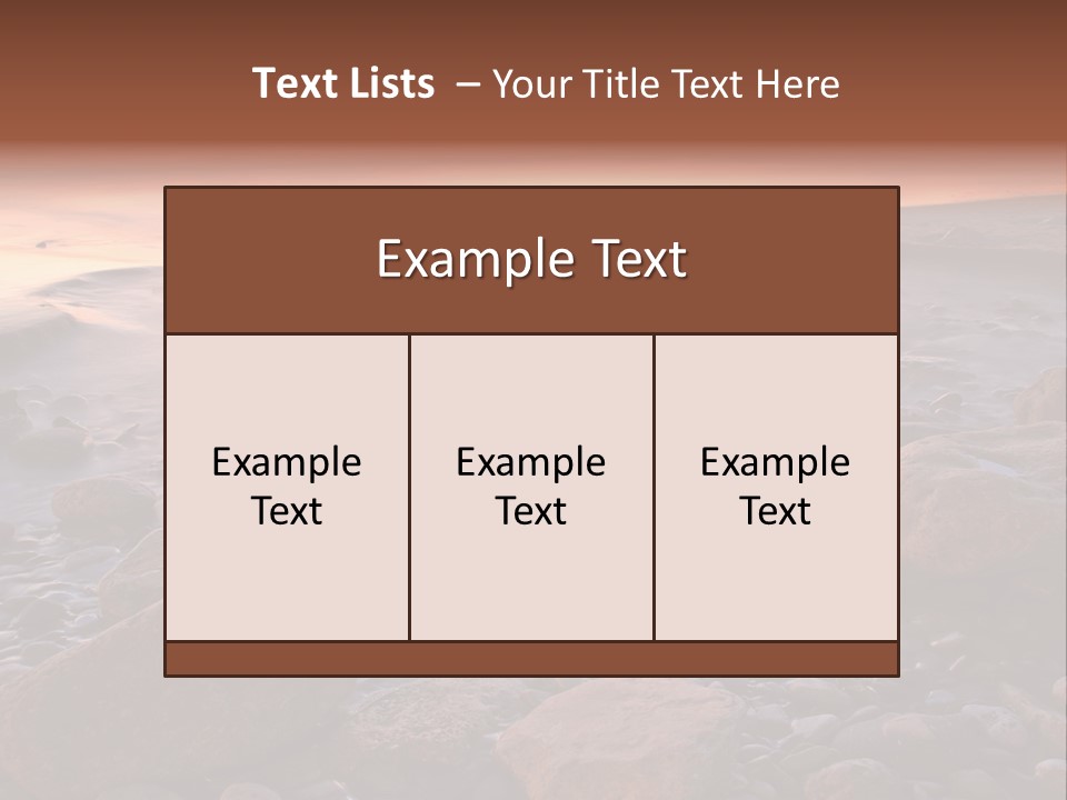 Sunset PowerPoint Template