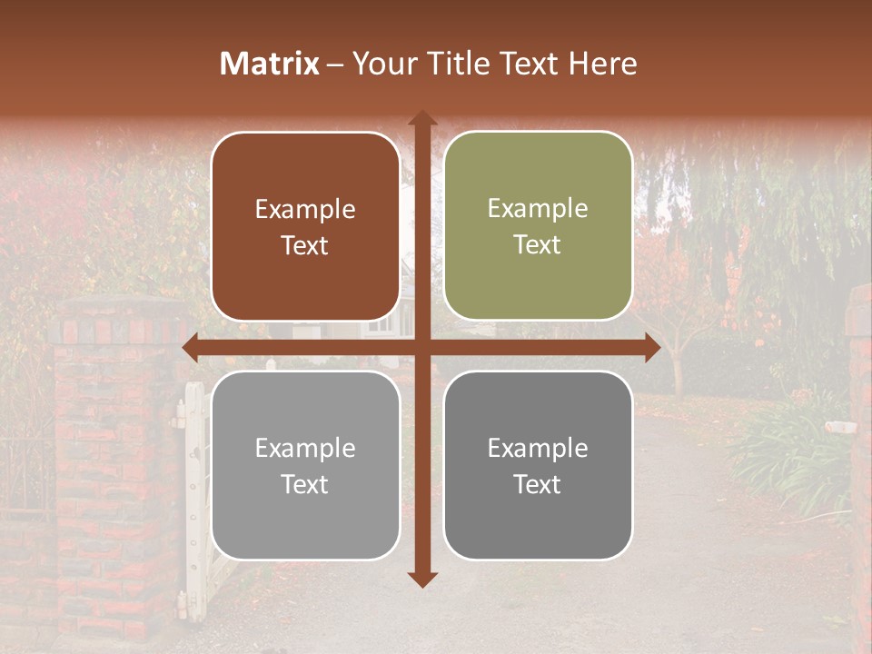 Portrait Of Young Elegance Woman Stroking Her Beautiful Face PowerPoint Template