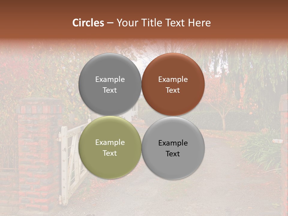 Portrait Of Young Elegance Woman Stroking Her Beautiful Face PowerPoint Template