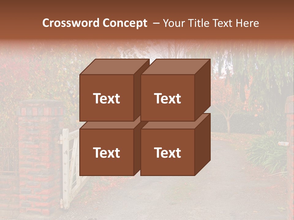 Portrait Of Young Elegance Woman Stroking Her Beautiful Face PowerPoint Template