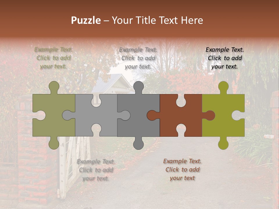 Portrait Of Young Elegance Woman Stroking Her Beautiful Face PowerPoint Template