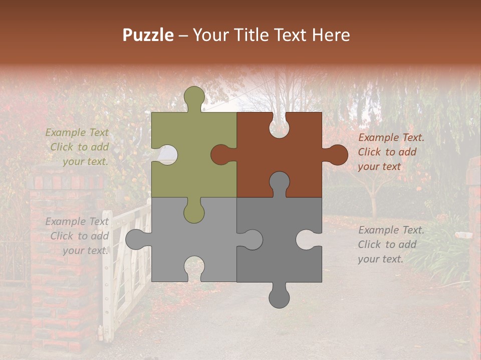 Portrait Of Young Elegance Woman Stroking Her Beautiful Face PowerPoint Template