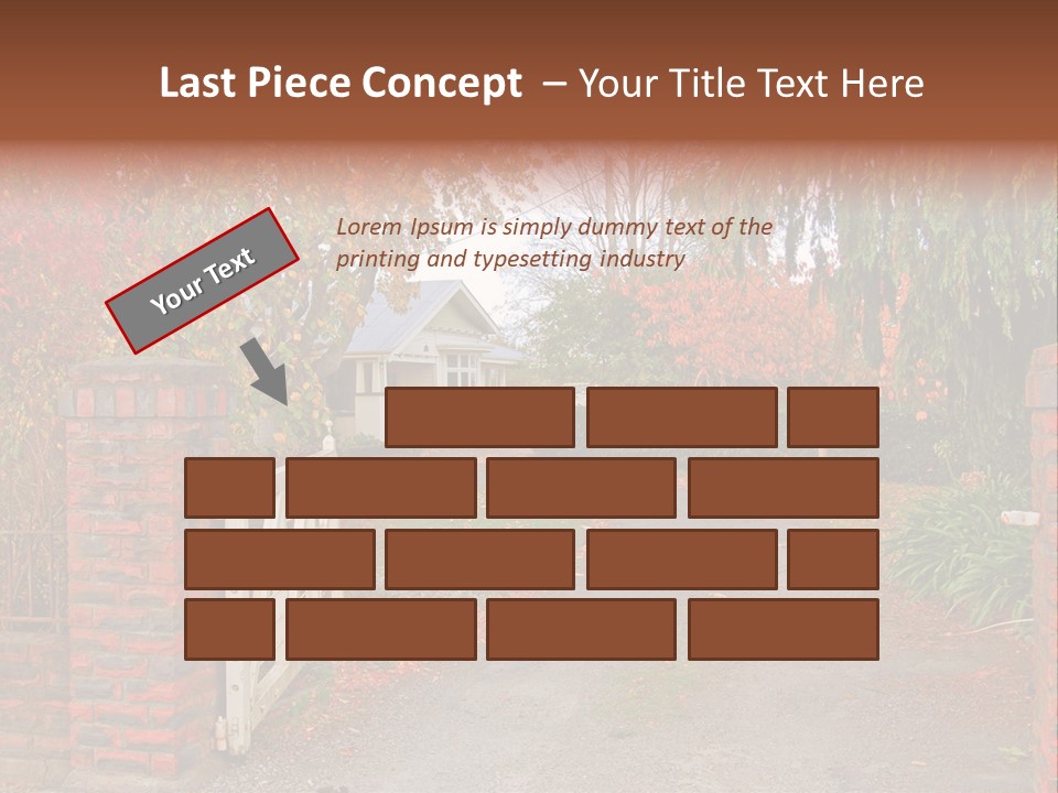 Portrait Of Young Elegance Woman Stroking Her Beautiful Face PowerPoint Template