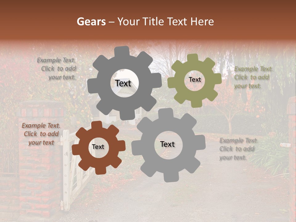 Portrait Of Young Elegance Woman Stroking Her Beautiful Face PowerPoint Template