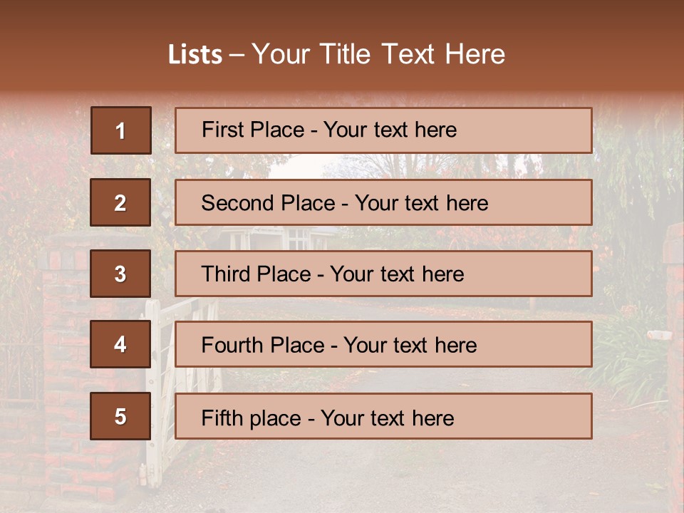 Portrait Of Young Elegance Woman Stroking Her Beautiful Face PowerPoint Template