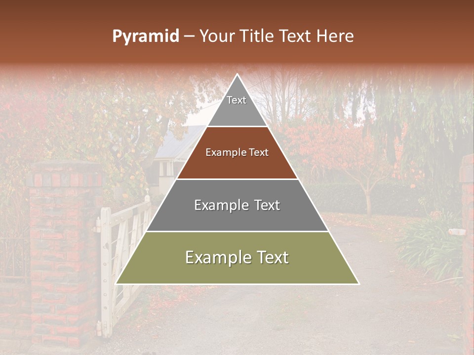 Portrait Of Young Elegance Woman Stroking Her Beautiful Face PowerPoint Template